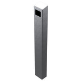 Pedestal Pro 64TOW-PPRO-02-304 47" Stainless Tower fits Double Gang Cutout