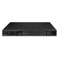 WatchNET POESW24U 24-Port PoE Switch with 250m CCTV Mode