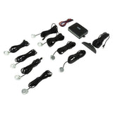 DS18 PRKDI8 8 Reverse Backup Sensors with Buzzer - front view | Silarius