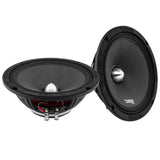 PRO 8' Neodymium Full-Range Bullet Loudspeaker 250 Watts Rms 4-Ohm - side view | Silarius