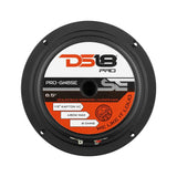 DS18 PRO-GM6SE 6.5' Sealed Back Mid-Range Loudspeaker 480 Watts 8-Ohm - detail view | Silarius