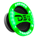 Universal Speaker Grill Cover -RGB LED Lights - side view | Silarius