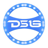 Universal Speaker Grill Cover -RGB LED Lights - detail view | Silarius