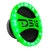 Universal Speaker Grill Cover -RGB LED Lights - detail view | Silarius