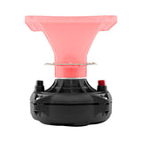 DS18 PRO-H44CL 1' Throat Transparent Plastic Driver Horn With RGB Lights - detail view | Silarius