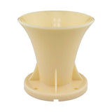 2' Throat Bolt On Horn No Holes No Paint Raw - detail view | Silarius