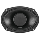 PRO 6x9" Water Resistant Hybrid Mid-Range Loudspeaker with Built-in Driver 250 Watts Rms 4-Ohm - rear view | Silarius