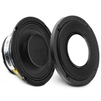 PRO 6.5" Shallow Coaxial Hybrid Mid-Range Loudspeaker with Built-in Driver | 150W RMS 8-Ohm - front view | Silarius