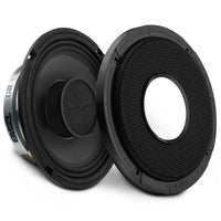 PRO 8' Hybrid Slim Loudspeaker with a 1' Compression Driver Horn | 200W RMS 2-Ohm - front view | Silarius
