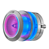 2.3' Neodymium Super Bullet Tweeter with 1' Aluminum Voice Coil & Digital LED Lights - rear view | Silarius