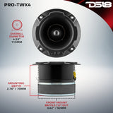 4.5' Super Bullet Tweeter 280 Watts 1.75' Titanium 4-Ohm Vc - detail view | Silarius