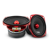 PRO-X 4' Mid-Range Loudspeaker with Bullet | 100W RMS 4-Ohm - rear view | Silarius