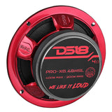 PRO-X 6.5" Shallow Mid-Range Bullet Loudspeaker | 200W RMS 4-Ohm - detail view | Silarius