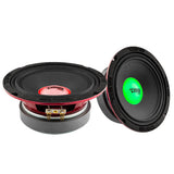 PRO-X 6.5" Mid-Range Loudspeaker with RGB Light Dust Cap 250 Watts Rms 4-Ohm - side view | Silarius