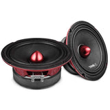 PRO-X 6.5" Mid-Range Bullet Loudspeaker | 250W RMS 8-Ohm - side view | Silarius