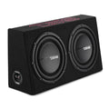 Loaded 10” Subwoofer + Passive Radiator Enclosure for Pickup Trucks