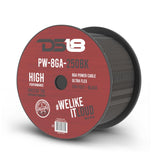 8-GA CCA Ground, Power Cable, 250 Feet - detail view | Silarius