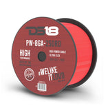 8-GA CCA Ground, Power Cable, 250 Feet - side view | Silarius