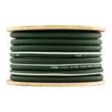 4-GA 100% OFC Ground, Power Cable, 50 Feet -Camo Green - detail view | Silarius