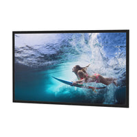 Da-Lite 94022 Perm-Wall Fixed Frame Projection Screen, 220D