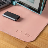 PU Leather Desk Mat - detail view | Silarius