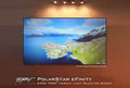 Elite Screens EF120H-PST2 eFinity Polar Star Series 120" Edge Free Frame Screen, 16:9