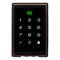 IQ IQDLK-PGONKT-ORB PowerG Smart Deadbolt No Keypad Touchscreen with PowerG Communication, Oil Rubbed Bronze