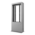 Peerless-AV KIPC2555B-3 55" Portrait Back-to-Back Kiosks, Black
