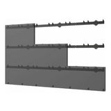 Peerless-AV LEDUNVS-6X6 SEAMLESS Connect Universal dvLED Mounting System for 27" Displays in 6x6 Configuration, Black