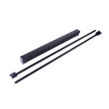 Adams Rite 8222MLR-42 Grade 1 Narrow Stile Surface Vertical Rod Exit Device, 42", Dark Bronze Finish