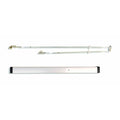 Adams Rite 8611-36 8611 8600 Series Life-Safety 36" Narrow Stile Concealed Vertical Rod Exit Device, Clear Anodized
