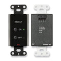 RDL DB-RT2 Remote Control Selector Panel with ON/OFF Pushbuttons and LED Indicators