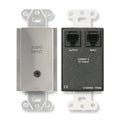 RDL DS-TPS8A Format-A 2-Pair Audio Sender with Mini-Jack Input, Stainless Steel