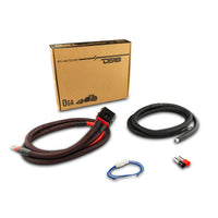 0-GA Ryder OFC Amplifier Installation Kit for Harley-Davidson - front view | Silarius