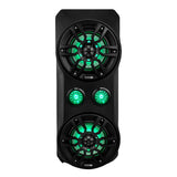 Polaris RZR Waterfall Center Console 2 X 6.5' Speakers & 2 X 2.2' Bullet Tweeter Empty Enclosure - detail view | Silarius