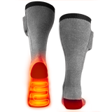 Roam Heated Socks - Unisex Rechargeable Heated Socks with Remote Control - front view | Silarius