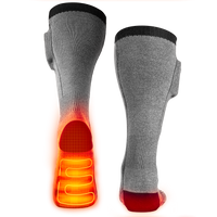 Roam Heated Socks - Unisex Rechargeable Heated Socks with Remote Control - front view | Silarius