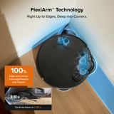 Roborock Qrevo Edge 2 - 25,000 Pa HyperForce Suction & Dual Anti-Tangle System - detail view | Silarius