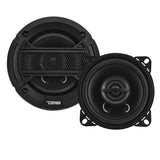 SELECT 4' 2-Way Coaxial Speaker with Grille | 40W RMS 4-Ohm - side view | Silarius