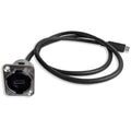 Switchcraft EHUSB31CFCM EH Series USB Type-C Connector with 3' Cable, Nickel