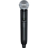 Shure GLXD2+/SM58=-Z3 Handheld Wireless Microphone Transmitter