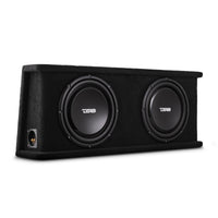 12" Loaded Shallow Subwoofer Enclosure 700 Watts Rms @ 1 ohm - front view | Silarius