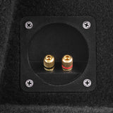 12" Loaded Shallow Subwoofer Enclosure 700 Watts Rms @ 1 ohm - detail view | Silarius