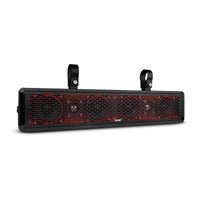 DS18 HYDRO SBAR25 25' Marine Water Resistant Sound Bar Speaker System RGB LED Lights 6 Speakers 60... - front view | Silarius