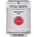 STI SS2338EX-EN Stopper Station Indoor/Outdoor Flush Pneumatic, White
