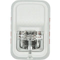 System Sensor SGWL L-Series Indoor Selectable Output Compact Strobe, 2-Wire, Wall Mount, "FIRE" Marking, White