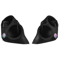 Polaris Slingshot Front Fender Dual 8' Speaker Pods With Digital LED Lighting - front view | Silarius