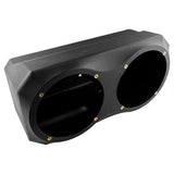 Polaris Slingshot Under Dash Empty Enclosure fits 2 x 6.5" Subwoofers | 2015 - 2019 - detail view | Silarius