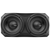 Polaris Slingshot Under Dash Empty Enclosure fits 2 x 6.5" Subwoofers | 2015 - 2019 - detail view | Silarius