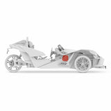 Polaris Slingshot Under Dash Empty Enclosure fits 2 x 6.5" Subwoofers | 2015 - 2019 - rear view | Silarius